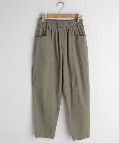 DHOLIC（ディーホリック）の「ポケットイージーテーパードパンツ（その他パンツ・レディース・イエロー/グリーン/ブラック/ベージュ/オレンジ・FREE）」の4枚目の写真