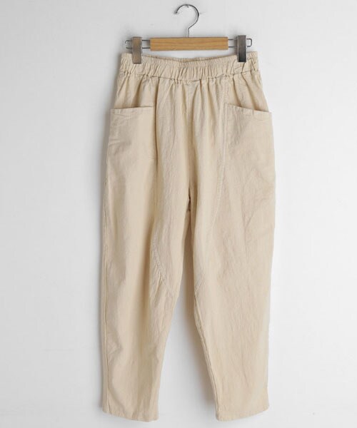 DHOLIC（ディーホリック）の「ポケットイージーテーパードパンツ（その他パンツ・レディース・イエロー/グリーン/ブラック/ベージュ/オレンジ・FREE）」の3枚目の写真