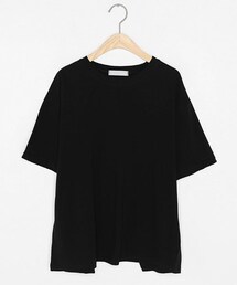 DHOLIC | バックスリットルーズ半袖Tシャツ(Tシャツ/カットソー)