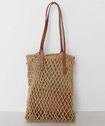 DHOLIC | ポーチSETコントラストネットバッグ(トートバッグ)