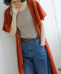 Crisp | ラップバックルレザーベルト(ベルト)