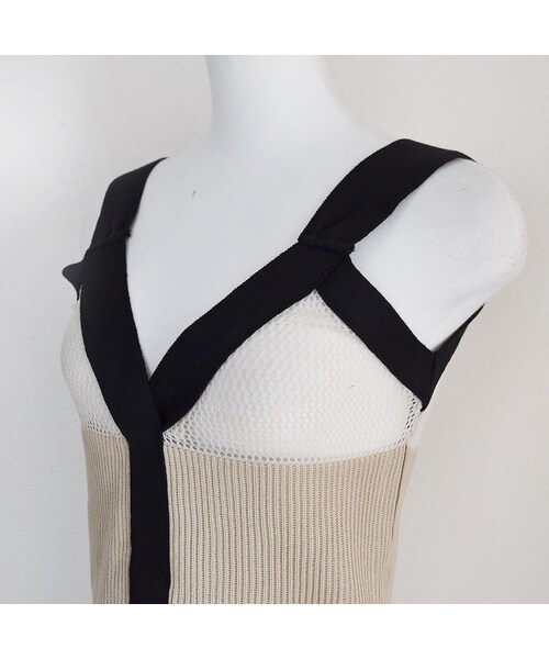 no brand（ノーブランド）の「メッシュニットキャミ（キャミソール・レディース・その他）」の11枚目の写真
