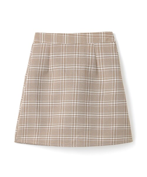 Grl グレイル の チェックミニ台形スカート スカート Wear