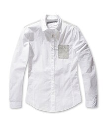 SERIES | [series;] 솔리드 포인트 포켓 셔츠(トップス)