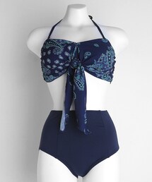 ブルネロクチネリ　水着　ボタニカル　ペイズリー　Sサイズ ブルネロクチネリ 水着 ボタニカル ペイズリー Sサイズ ブルネロ