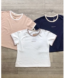 chocomee | リンガーTee(Tシャツ/カットソー)