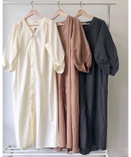 chocomee（チョコミー）の「ロングガウン（カーディガン/ボレロ・レディース・ホワイト/ブラック/ベージュ・FREE）」の3枚目の写真