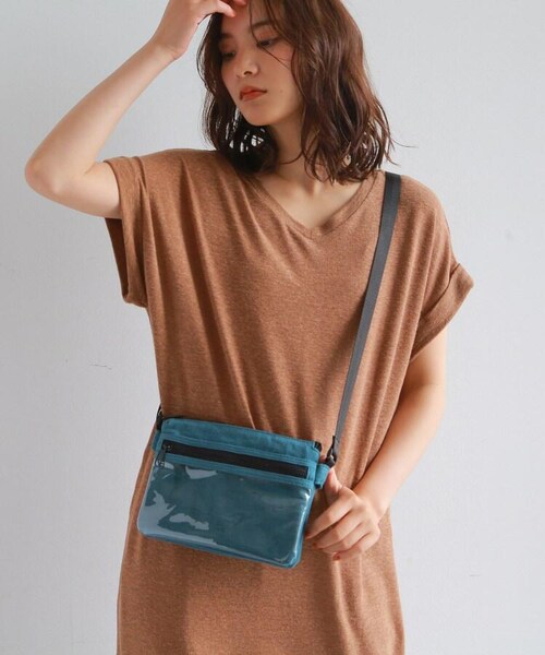 OZOC（オゾック）の「クリアポケット三層サコッシュバッグ（）」 - WEAR