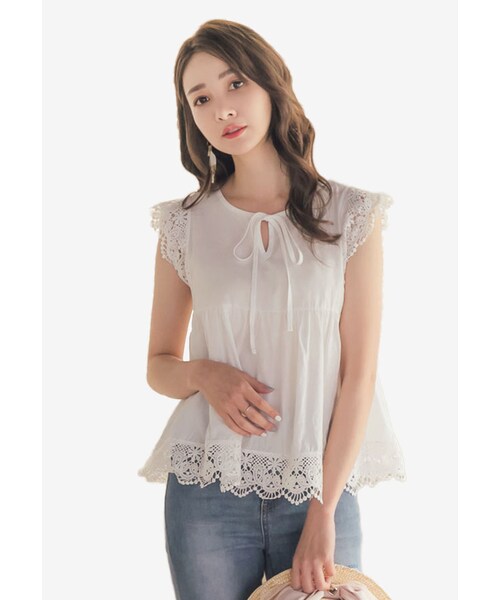 YOCO（ヨーコー）の「Baby Doll Sleeveless Top（）」 WEAR
