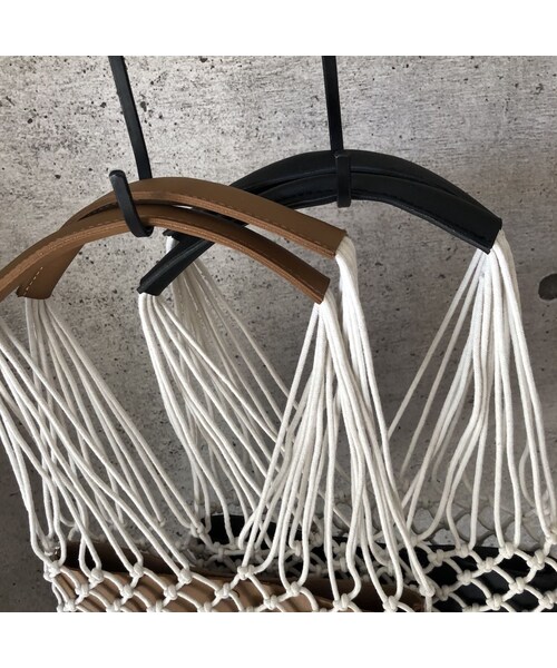 copine（コピン）の「再入荷！取り外し可能！ロープネットバッグ(2color)（ハンドバッグ・レディース・その他）」の14枚目の写真