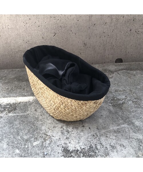 copine（コピン）の「リネンコットン切り替えかごバッグ（かごバッグ・レディース・その他）」の5枚目の写真