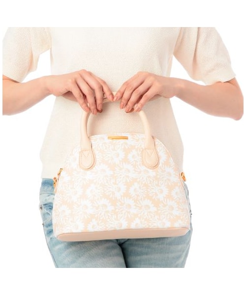 OZOC(オゾック)の「ひまわりブガッディ型2WAYバッグ(その他バック・レディース・ベージュ系/ブラック/ブルー系・00)」の9枚目の写真