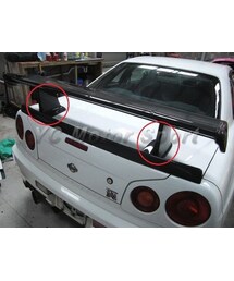 せいばー　日産純正 ＢＮＲ３４ ウイングステー GT-R せいばー様専用 日産純正 BNR34 ウイングステー GT-R