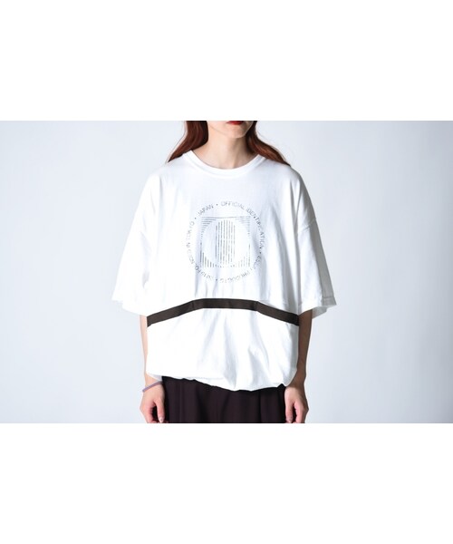 ESSAY(エッセイ)の「ESSAY GAME BALLOON T-SHIRT(Tシャツ/カットソー・レディース・ホワイト・ONE SIZE)」の1枚目の写真