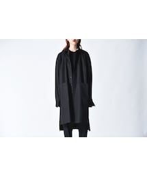 VOAAOV | VOAAOV サイドスリットロングシャツコート(その他アウター)
