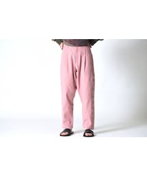 YANTOR | YANTOR Linen Cotton Line Pants pink(その他パンツ)