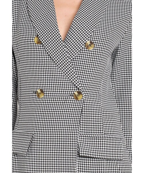 Boohoo（ブーフー）の「Dogtooth Button Blazer Dress（）」 WEAR