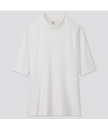 UNIQLO | リブハイネックT（5分袖）(Tシャツ/カットソー)
