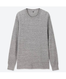 UNIQLO | ワッフルクルーネックT（長袖）(Tシャツ/カットソー)