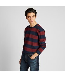UNIQLO | ウォッシュボーダーT（長袖）(Tシャツ/カットソー)