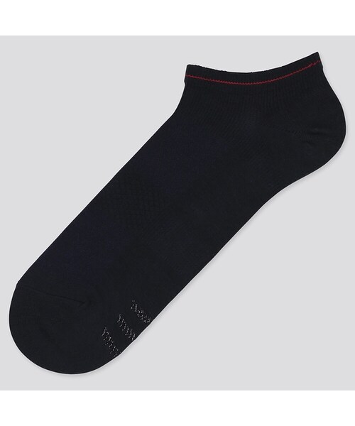 UNIQLO（ユニクロ）の「スポーツショートソックス（ソックス/靴下・メンズ・GRAY 03/BLACK 09/WHITE 00/NAVY 69・25-27/27-29）」の4枚目の写真