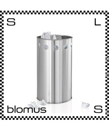 blomus ブロムス SYMBOLO ごみ箱 ステンレス製 筒状 blomus-68042