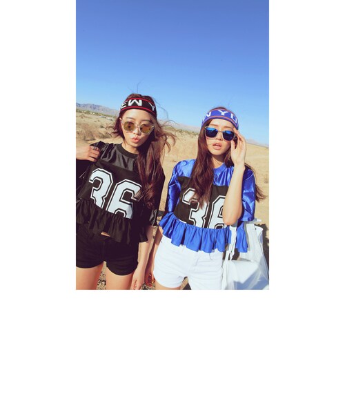 STYLENANDA（スタイルナンダ）の「NEW YORKニットヘアバンド（バッグ・レディース・ネイビー/ブラック・フリーサイズ）」の22枚目の写真