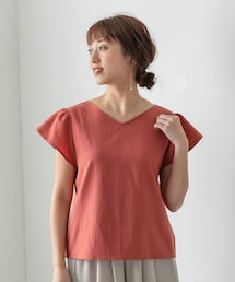 EDIST.CLOSET | ウィングスリーブVネックブラウス(シャツ/ブラウス)