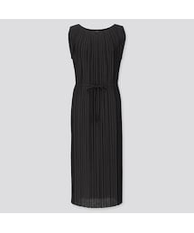 UNIQLO | プリーツワンピース（ノースリーブ）(ワンピース)