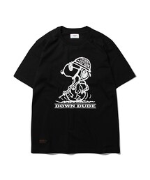 ESPIONAGE | Down Dude S/S T-shirt Black(トップス)