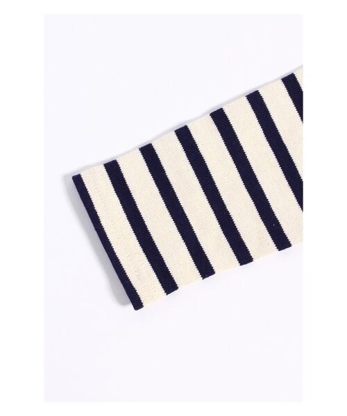 SAINT JAMES(セントジェームス)の「JOURNAL STANDARD relume KIDS:SAINT JAMES /セントジェームス ボーダーカットソー(カットソー・Tシャツ・ナチュラル/ブルー A・4/6)」の6枚目の写真