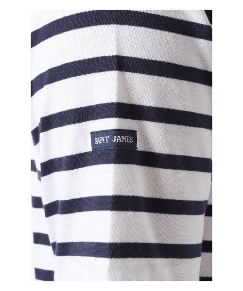 SAINT JAMES（セントジェームス）の「SAINT JAMES / セントジェームス: PIRIAC Standard / カットソー（カットソー・Ｔシャツ・メンズ・ホワイト/ホワイト B・3/4）」の8枚目の写真