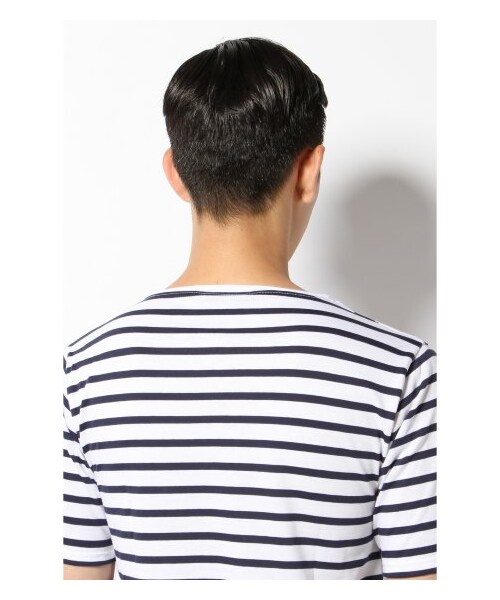 SAINT JAMES（セントジェームス）の「SAINT JAMES / セントジェームス: PIRIAC Standard / カットソー（カットソー・Ｔシャツ・メンズ・ホワイト/ホワイト B・3/4）」の7枚目の写真