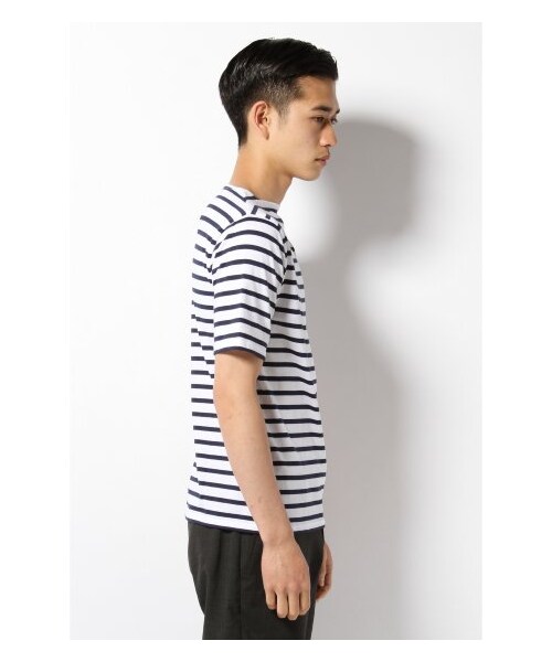 SAINT JAMES（セントジェームス）の「SAINT JAMES / セントジェームス: PIRIAC Standard / カットソー（カットソー・Ｔシャツ・メンズ・ホワイト/ホワイト B・3/4）」の4枚目の写真