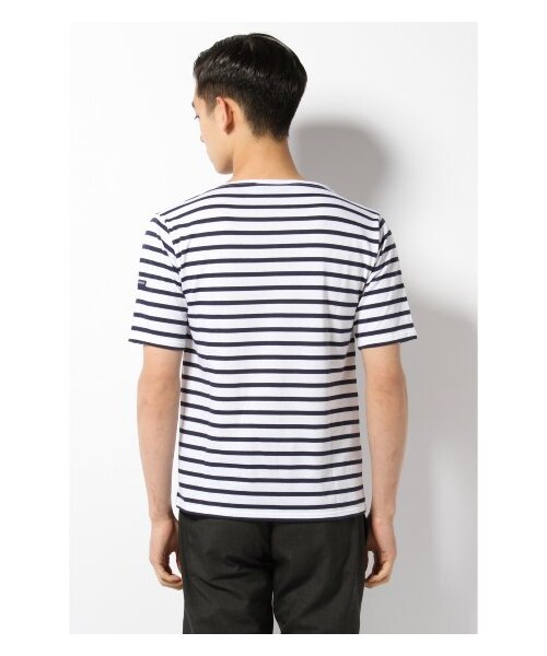 SAINT JAMES（セントジェームス）の「SAINT JAMES / セントジェームス: PIRIAC Standard / カットソー（カットソー・Ｔシャツ・メンズ・ホワイト/ホワイト B・3/4）」の5枚目の写真