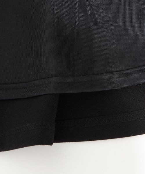 LOWRYS FARM（ローリーズファーム）の「ポンチフレアスカート３/mikoa（スカート・オフ/ブラック/グリーン・Ｆ）」の8枚目の写真