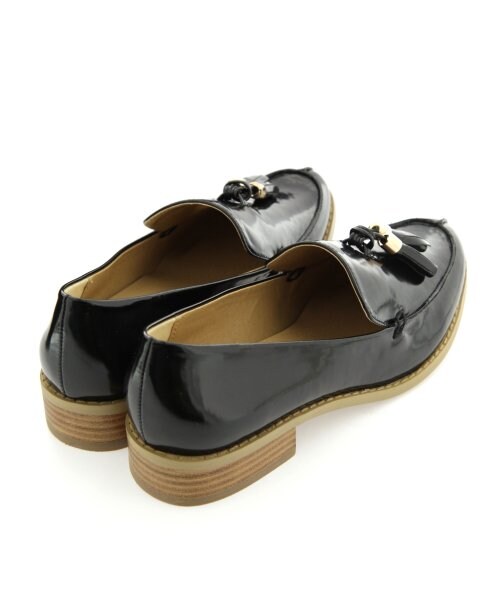 A part by(アパートバイ)の「タッセルローファー(シューズ・レディース・オフホワイト/ブラック・M/L)」の6枚目の写真