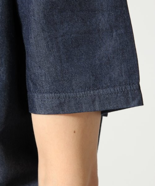 RAGEBLUE（レイジブルー）の「デニムシャツフハクTシャツ（トップス・メンズ・ライトブルー/ネイビー・Ｍ/Ｌ）」の8枚目の写真