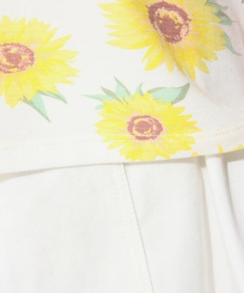 repipi armario（レピピ アルマリオ）の「ヒマワリロゴトップス（トップス・レディース・ホワイト/ピンク/ブルー・ＸＳ/Ｍ）」の8枚目の写真