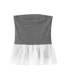 KBF | ペプラムベアトップ(トップス)