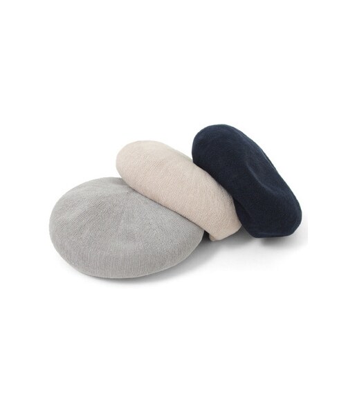 URBAN RESEARCH DOORS（アーバンリサーチドアーズ）の「リネンベレー帽（帽子・レディース・BEIGE/GRAY/NAVY・-）」の4枚目の写真