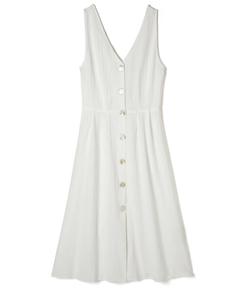 Grl グレイル の スラブバックリボンvネックワンピース ワンピース Wear