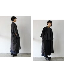 ARTEPOVERA（アルテポーヴェラ）の「ARTE POVERA リネン製品染めガウン 
