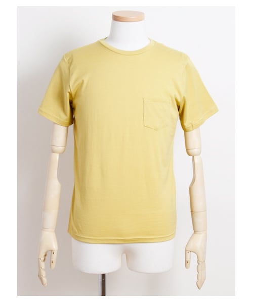 SEVENDAYS=SUNDAY(セブンデイズサンデイ)の「《メンズ》 ・60/2スーピマ クルーネック半袖ポケットTee(カットソー・メンズ・オフホワイト/ブラック/ダークベージュ/カーキ/オリーブ/ネイビー/ダークネイビー・S/M/L)」の9枚目の写真