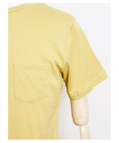 SEVENDAYS=SUNDAY(セブンデイズサンデイ)の「《メンズ》 ・60/2スーピマ クルーネック半袖ポケットTee(カットソー・メンズ・オフホワイト/ブラック/ダークベージュ/カーキ/オリーブ/ネイビー/ダークネイビー・S/M/L)」の13枚目の写真