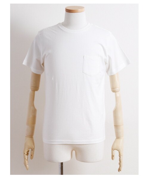 SEVENDAYS=SUNDAY(セブンデイズサンデイ)の「《メンズ》 ・60/2スーピマ クルーネック半袖ポケットTee(カットソー・メンズ・オフホワイト/ブラック/ダークベージュ/カーキ/オリーブ/ネイビー/ダークネイビー・S/M/L)」の1枚目の写真