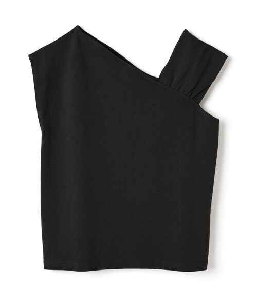 GRL(グレイル)の「ワンショルダートップス(Tシャツ/カットソー・レディース・ブラウン/ブラック/グレージュ・M)」の2枚目の写真