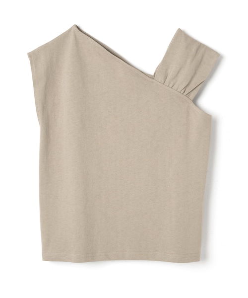 GRL(グレイル)の「ワンショルダートップス(Tシャツ/カットソー・レディース・ブラウン/ブラック/グレージュ・M)」の3枚目の写真