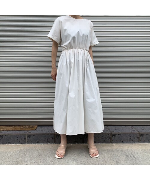 no brand（ノーブランド）の「back open ribbon OP【white 】（ワンピース・レディース・その他）」の9枚目の写真