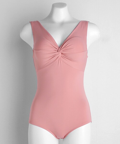 DHOLIC(ディーホリック)の「バックUカットツイストワンピース水着(水着・レディース・レッド/パープル/ホワイト/ブラック/イエロー/ピンク・FREE)」の6枚目の写真